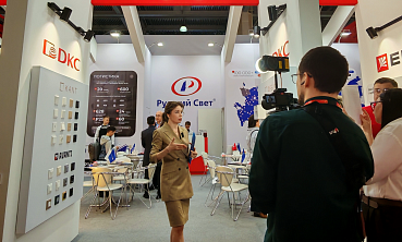 Открытие выставки «Город Света» на MosBuild 2026.